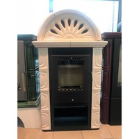 Печь BORGHOLM CERAMIC PLUS, слоновая кость