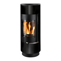 Печь ATIKA PLUS CERAMIC, чёрный, с аккумулирующими камнями