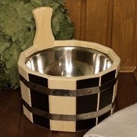 Шайка банная 4,5 л одноручная Термо