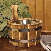 Шайка банная 4,5 л Добрыня одноручная