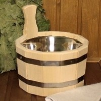 Шайка банная 3,5 л одноручная