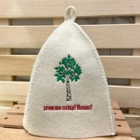 Шапка банная Банные секреты серая Зачем мне солнце, Монако? (эконом)
