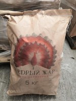 Уголь Щедрый жар древесный 5 кг С/П