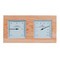 Термогигрометр T-015 для бани и сауны (кедр)