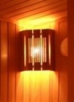 Ограждение светильника из ольхи 30см