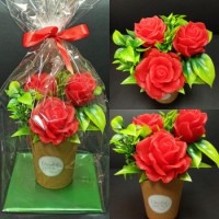 Мыло сувенирное ручной работы в букете (3)