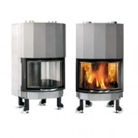 Топка каминная La Nordica Monoblocco in Ironker 750 Tondo