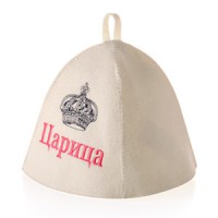 Шапка для бани ТМ Бацькина баня Царица