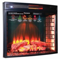 Электрокамин (очаг) «Inter Flame Panoramic 33 led fx qz»
