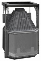 Каминная топка чугунная «Мета ПРИЗМА 700 П»