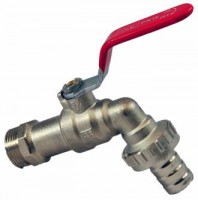 Кран водоразборный Bibcock со съемным штуцером 3/4"