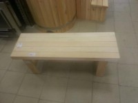 Лавка банная 1300*400*450 не раскладная