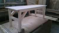Скамья банная 1200*400*450 (осина)