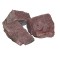 Камни для бани и сауны «Висол Малиновый кварцит колотый» (коробка 20 кг)