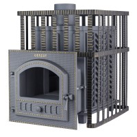 Банная печь «ТехноЛит GFS ЗК 45 М» в сетке