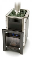 Банная печь газовая «ТMF Уренгой-2 Inox» антрацит