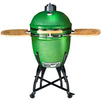 Керамический гриль Start Grill 22H зелёный