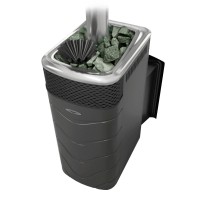 Банная печь «ТМF Гейзер XXL 2017 Carbon Витра» антрацит
