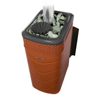 Банная печь «ТМF Гейзер XXL 2017 Carbon Витра» терракота