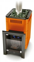 Банная печь газовая «TMF Уренгой-2 Inox» терракота