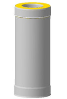 Сэндвич-труба 0,25м, ф 150x220, AISI 439/Оц, 0,5мм/0,5мм, (К)